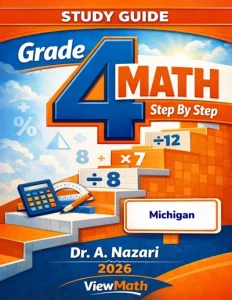 Michigan M-STEP Grade 4 Math Step by Step