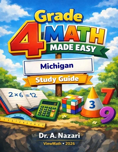 Michigan M-STEP Grade 4 Math Made Easy