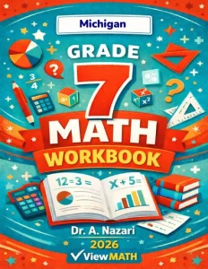 Michigan M-STEP Grade 7 Math Workbook