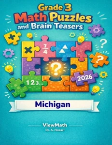 Michigan M-STEP Grade 3 Math Puzzles and Brain Teasers