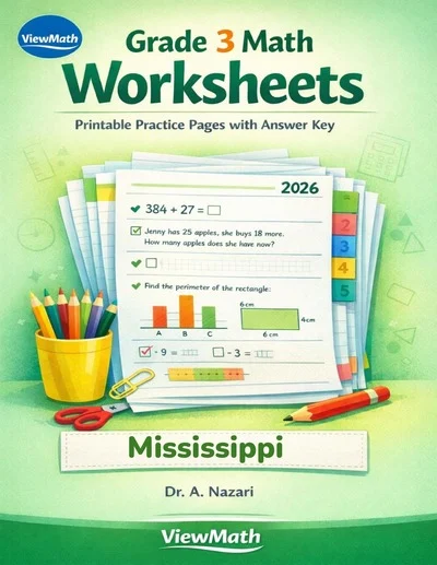 Mississippi MAAP Grade 3 Math Worksheets