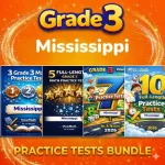 Mississippi MAAP Grade 4 Math Practice Tests Bundle: 25 Unique Full-Length Tests