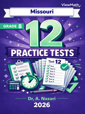 12 Missouri MAP Grade 8 Math Practice Tests