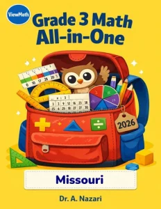 Missouri MAP Grade 3 Math All-in-One