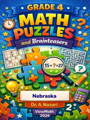 Nebraska NSCAS Grade 4 Math Puzzles and Brain Teasers