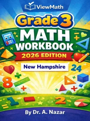 New Hampshire NH SAS Grade 3 Math Workbook
