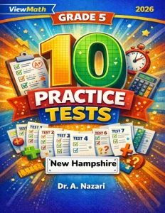 10 New Hampshire NH SAS Grade 5 Math Practice Tests