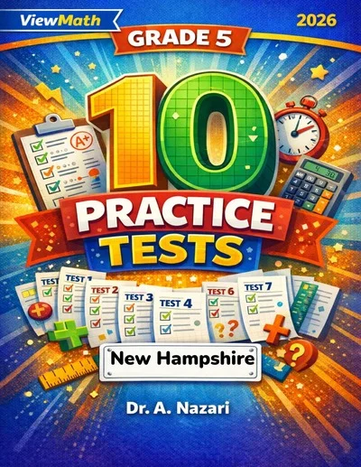 10 New Hampshire NH SAS Grade 5 Math Practice Tests