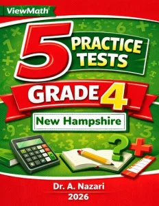 5 Full-Length New Hampshire NH SAS Grade 4 Math Practice Tests