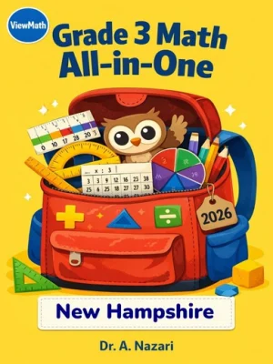 New Hampshire NH SAS Grade 3 Math All-in-One