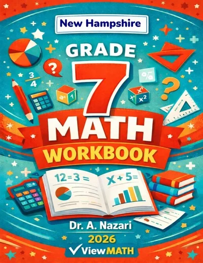 New Hampshire NH SAS Grade 7 Math Workbook