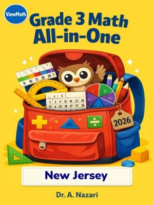 New Jersey NJSLA Grade 3 Math All-in-One