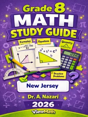 New Jersey NJSLA Grade 8 Math Made Easy