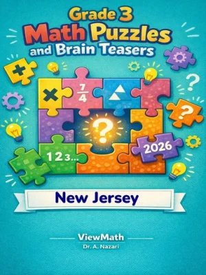 New Jersey NJSLA Grade 3 Math Puzzles and Brain Teasers