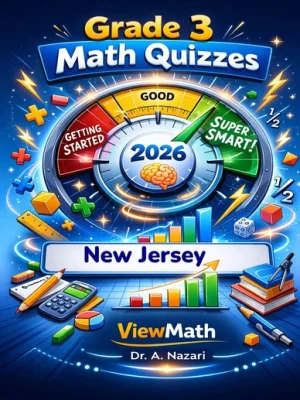 New Jersey NJSLA Grade 3 Math Quizzes