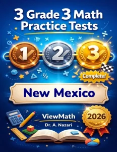 3 New Mexico NM-MSSA Grade 3 Math Practice Tests