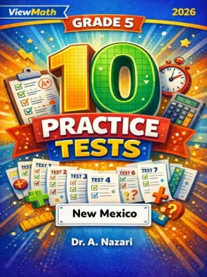 10 New Mexico NM-MSSA Grade 5 Math Practice Tests