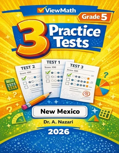 3 New Mexico NM-MSSA Grade 5 Math Practice Tests