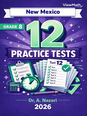 12 New Mexico NM-MSSA Grade 8 Math Practice Tests