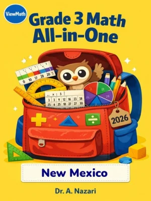 New Mexico NM-MSSA Grade 3 Math All-in-One