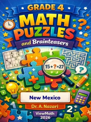 New Mexico NM-MSSA Grade 4 Math Puzzles and Brain Teasers