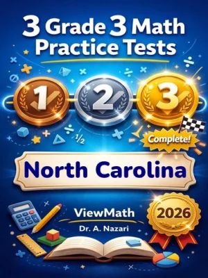 3 North Carolina NC EOG Grade 3 Math Practice Tests