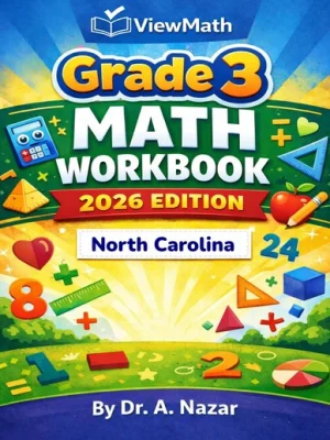North Carolina NC EOG Grade 3 Math Workbook