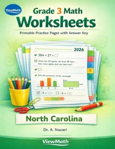North Carolina NC EOG Grade 3 Math Worksheets