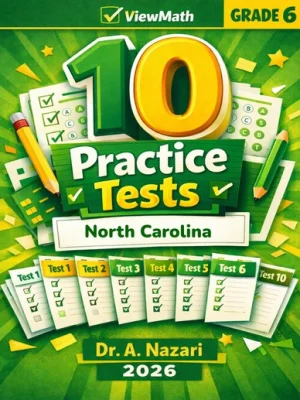 10 North Carolina NC EOG Grade 6 Math Practice Tests
