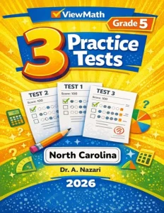 3 North Carolina NC EOG Grade 5 Math Practice Tests