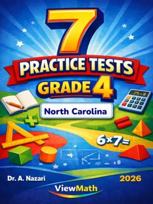 7 North Carolina NC EOG Grade 4 Math Practice Tests