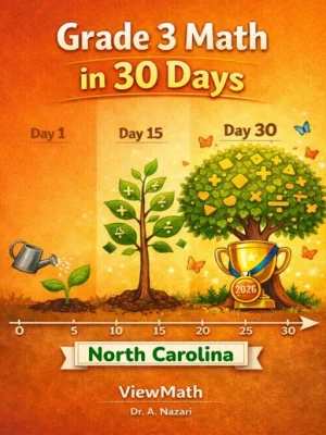 North Carolina NC EOG Grade 3 Math in 30 Days