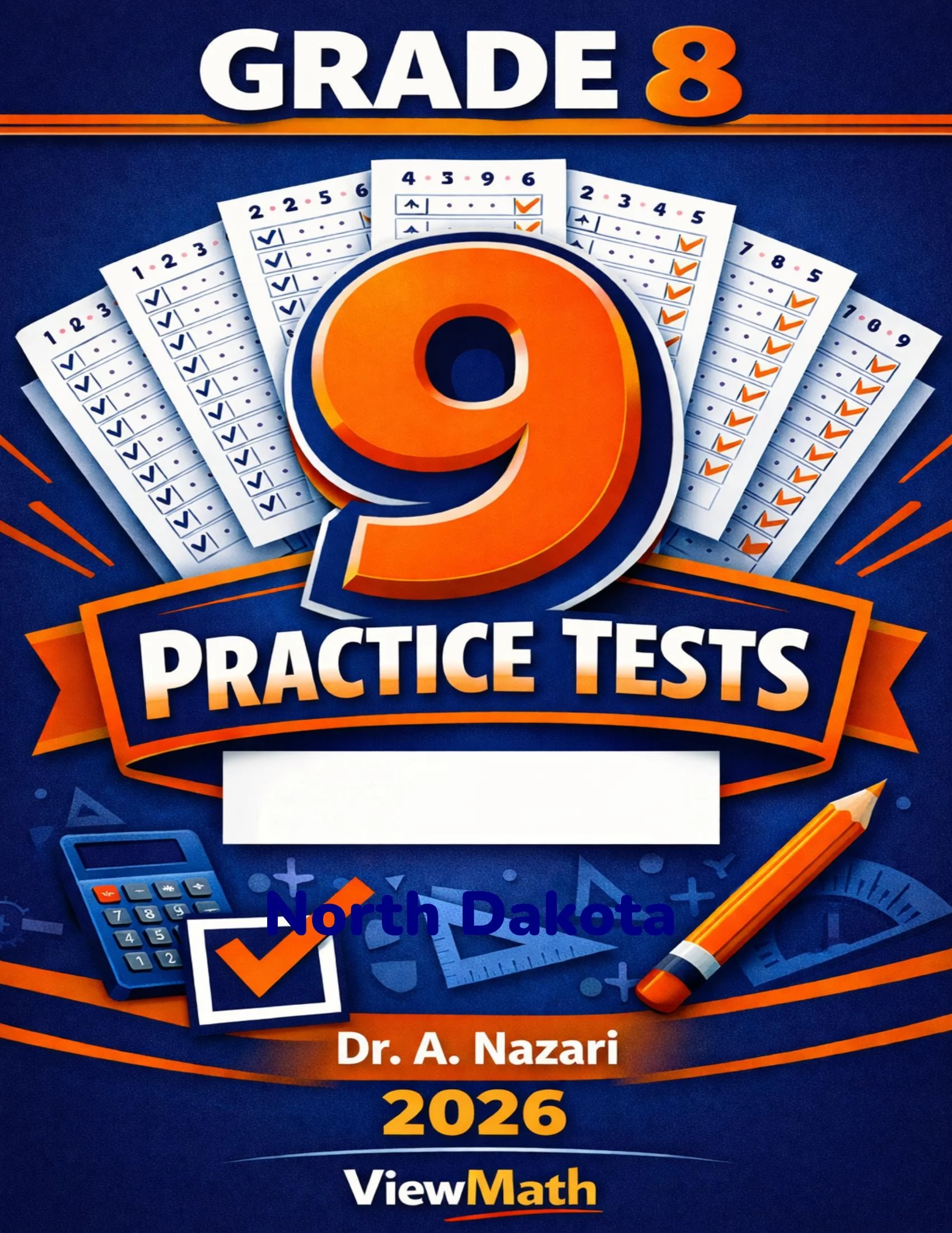9 North Dakota NDSA Grade 8 Math Practice Tests