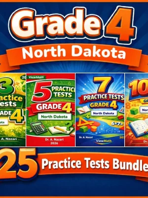 North Dakota Grade 4 Math Bundle