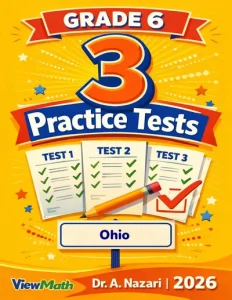 3 Ohio OST Grade 6 Math Practice Tests