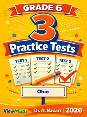 3 Ohio OST Grade 6 Math Practice Tests