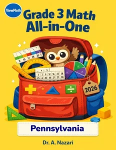 Pennsylvania PSSA Grade 3 Math All-in-One