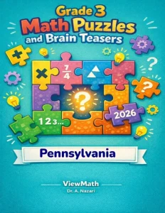 Pennsylvania PSSA Grade 3 Math Puzzles and Brain Teasers