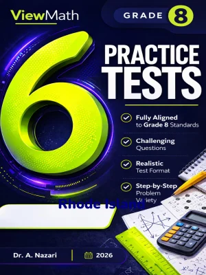 6 Rhode Island RICAS Grade 8 Math Practice Tests