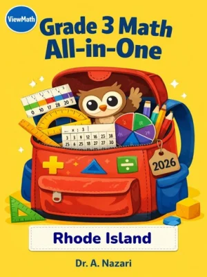 Rhode Island RICAS Grade 3 Math All-in-One