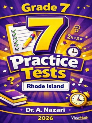 7 Rhode Island RICAS Grade 7 Math Practice Tests