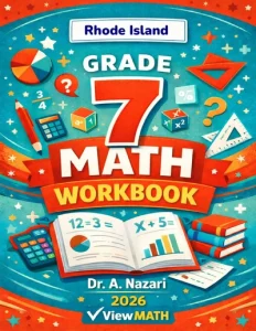 Rhode Island RICAS Grade 7 Math Workbook