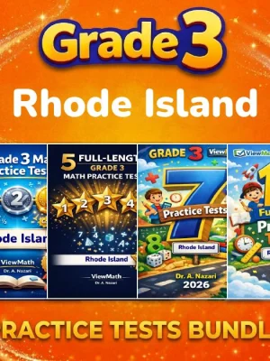 Rhode Island Grade 3 Math Bundle