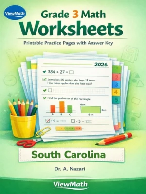 South Carolina SC READY Grade 3 Math Worksheets