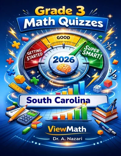 South Carolina SC READY Grade 3 Math Quizzes
