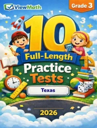 10 Texas STAAR Grade 3 Math Practice Tests