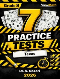 7 Texas STAAR Grade 8 Math Practice Tests