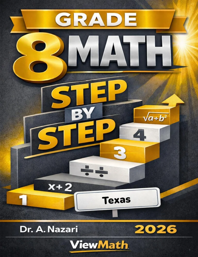 Texas STAAR Grade 8 Math Step by Step