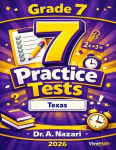 7 Texas STAAR Grade 7 Math Practice Tests