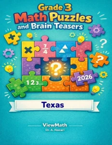 Texas STAAR Grade 3 Math Puzzles and Brain Teasers